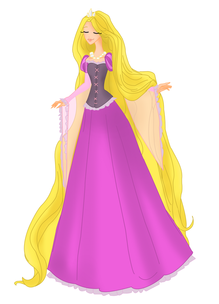 Dessins de Willhelmina ^^ Raiponce_by_mrsgwenie-d989pr1