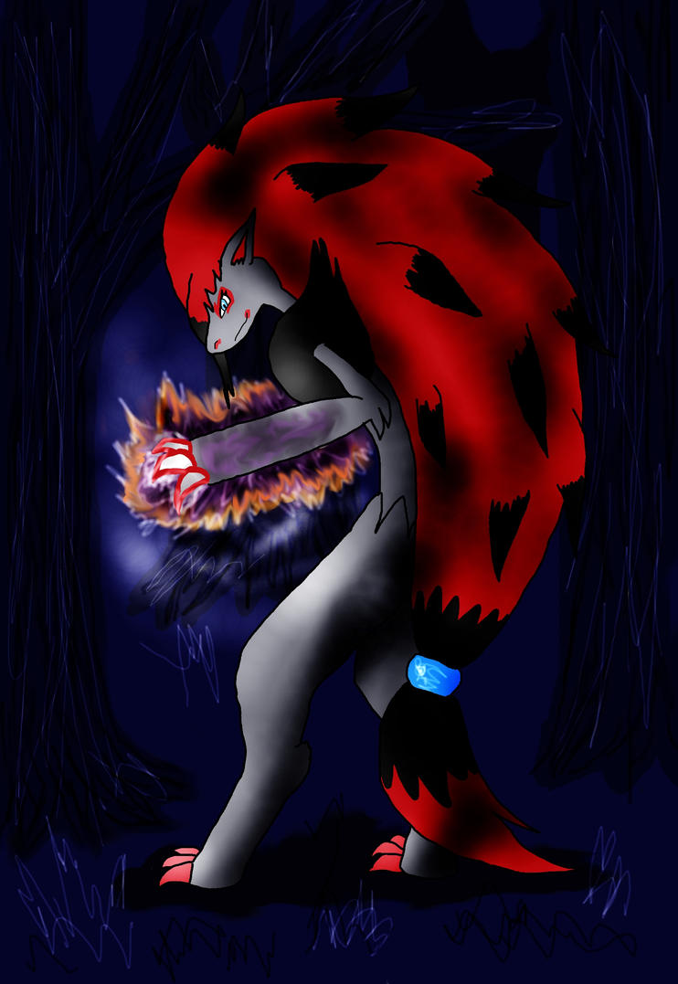 Galerie des Pokéumains Sam_the_zoroark__night_slash_flamethrower_combo__by_silverstripe24-d5q262n