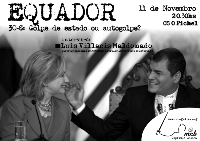 Golpe o auto golpe?¿ Palestraequador