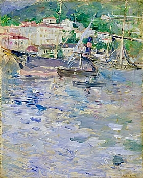 ARTISTE PEINTRE / Berthe Morisot Berthe-morisot-port-nice-reproduction-grands-maitres-peinture-sur-toile-galerie-art-artiste-peintre-copiste-professionnel-qualite-tableaux