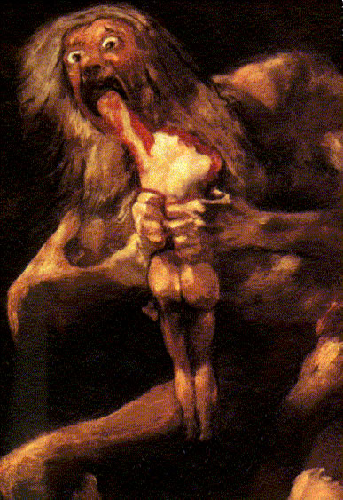 Le jeune ou la femelle ? (permis de cerf sans bois) Goya-saturn-devouring-his-children-11