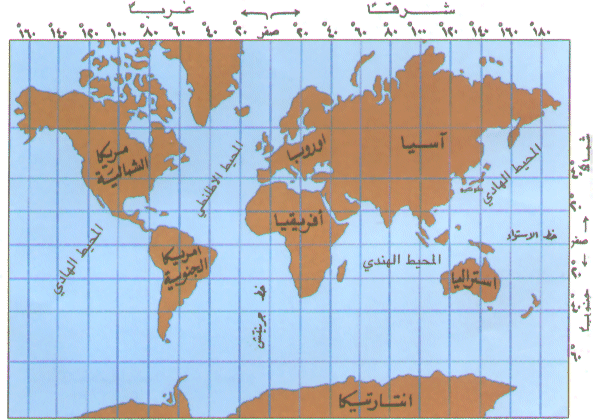 خطوط الطول و دوائر العرض P_028