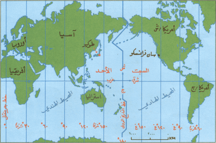 خطوط الطول و دوائر العرض P_034