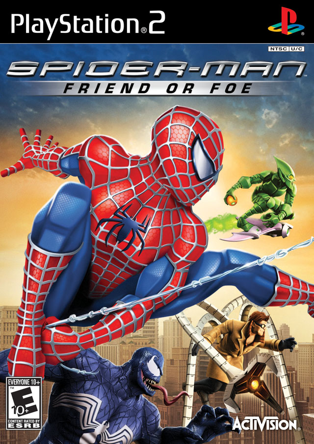  لعبـــــــــة SPIDER MAN-FRIEND OR FOE PS2 بحجم رائع Foe_ps2