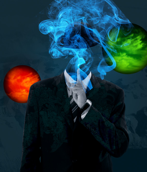 [ Photoshop ] Create a Surreal Smoking Photo Manipulation Smokehead13a