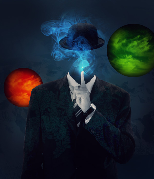 [ Photoshop ] Create a Surreal Smoking Photo Manipulation Smokeheadfinal