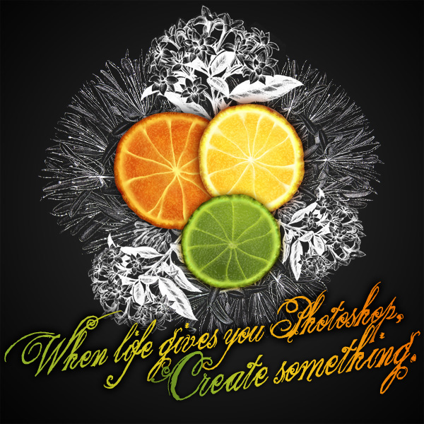 Create a Citrus Fruit Design From Scratch in Photoshop 23