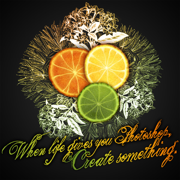 Create a Citrus Fruit Design From Scratch in Photoshop 25