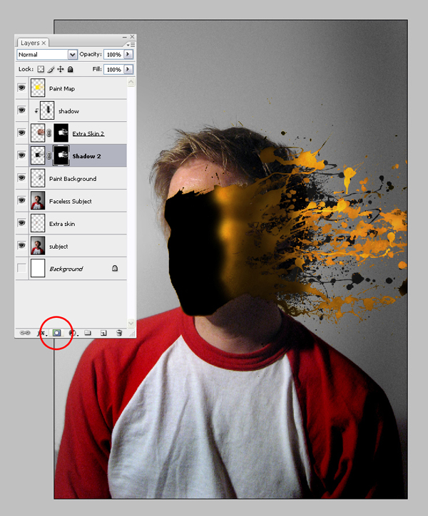 How to Mold Paint Splatter to a Face in Photoshop Screen%20Shot%2014