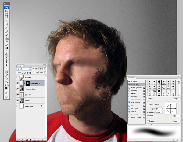 How to Mold Paint Splatter to a Face in Photoshop Screen%20Shot%207
