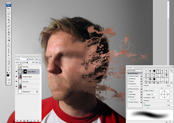 How to Mold Paint Splatter to a Face in Photoshop Screen%20Shot%208