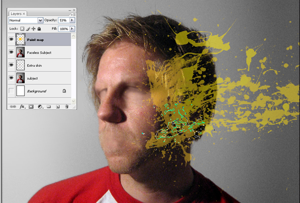 How to Mold Paint Splatter to a Face in Photoshop Screen%20Shot%20a3