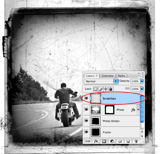 [Tutorial] Borda tratada para fotos monocromáticas Step17