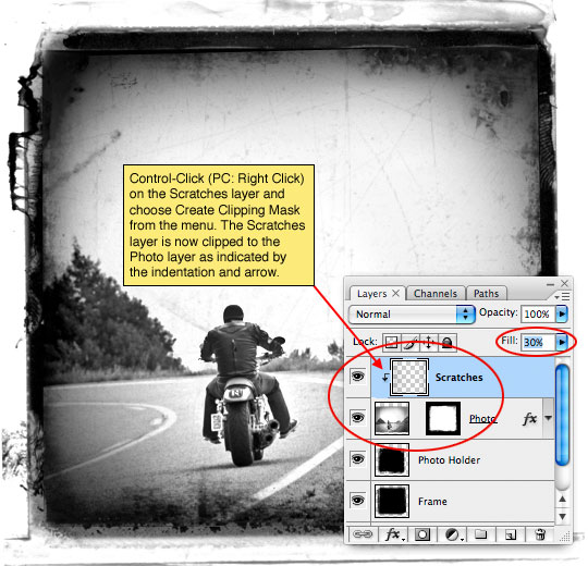 [Tutorial] Borda tratada para fotos monocromáticas Step18