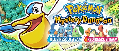 Pokemon Mystery Dungeon Blue Rescue Team- DS Banner