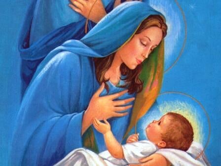 السيدة مريم العذراء والطفل يسوع - متجدد  Mch8-s