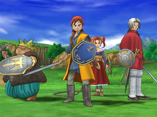 Dragon Quest VII L'odyssée du roi maudit Groupe