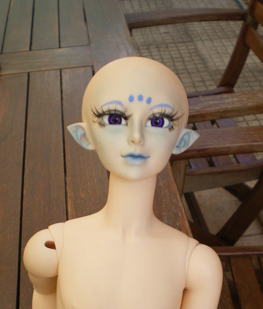 Premier essai de make up de Tsukihime Mk1