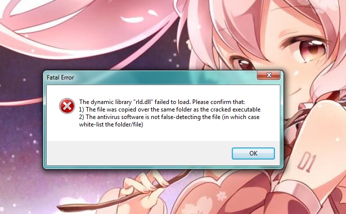 "Dynamic Library rld.dll failed to load" issue [SOLVED] Be302e1d9e