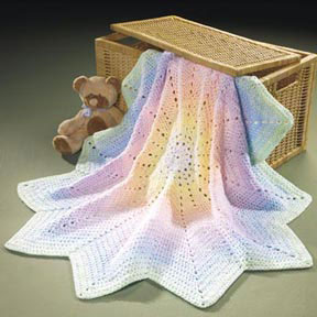 تشكيلة من الكروشي لتزين غرف الاطفال Enfant_roundrippleblanket