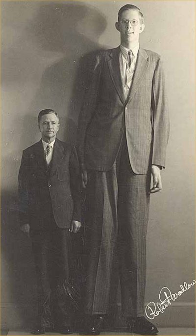 En ces temps là il y avait des géant sur la terre! Robert-wadlow