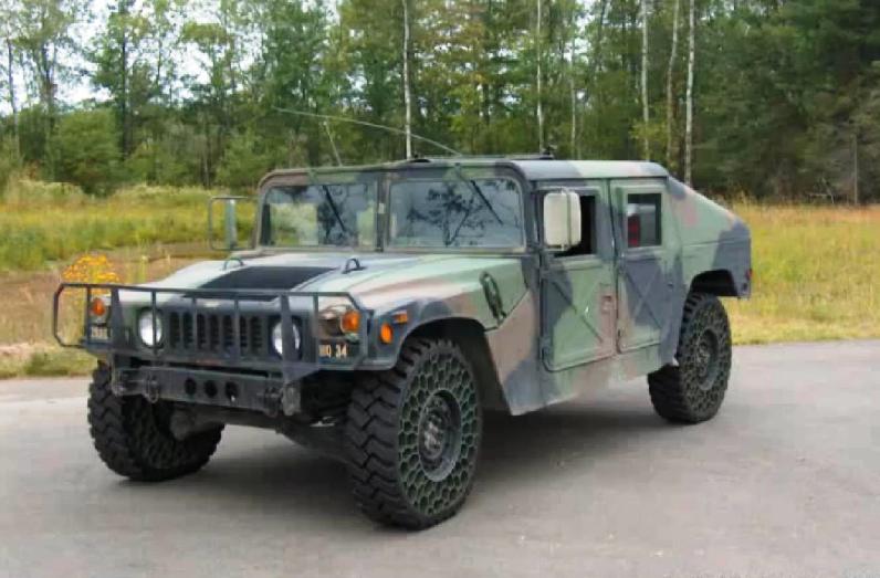 ابتكار تواير سيارة "عجلات" لا تحتاج للهواء! Hummer-Airless-Tires