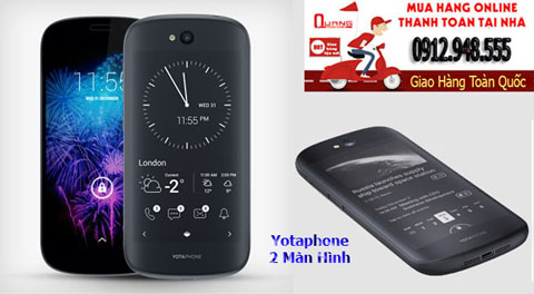 Yotaphone 2 điện thoại 2 màn Nga xuất Nga  Yotaphone-2