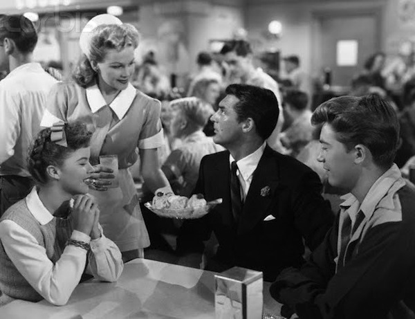 Last Movie You Saw? - Page 21 Susan-Turner-Shirley-Temple-and-Richard-Nugent-Cary-Grant-in-an-ice-cream-parlor-in-The-Bachelor-and-the-Bobby-Soxer