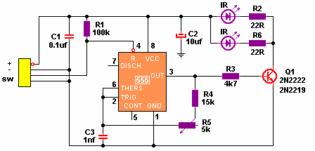 Emisor y Receptor Infrarrojo Ir_5_1