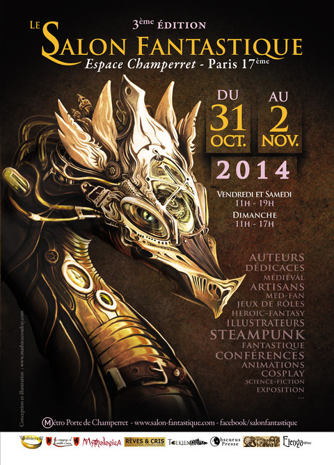 salon fantastique 31/10-02/11/14 Porte de Champeret Paris Niixommize