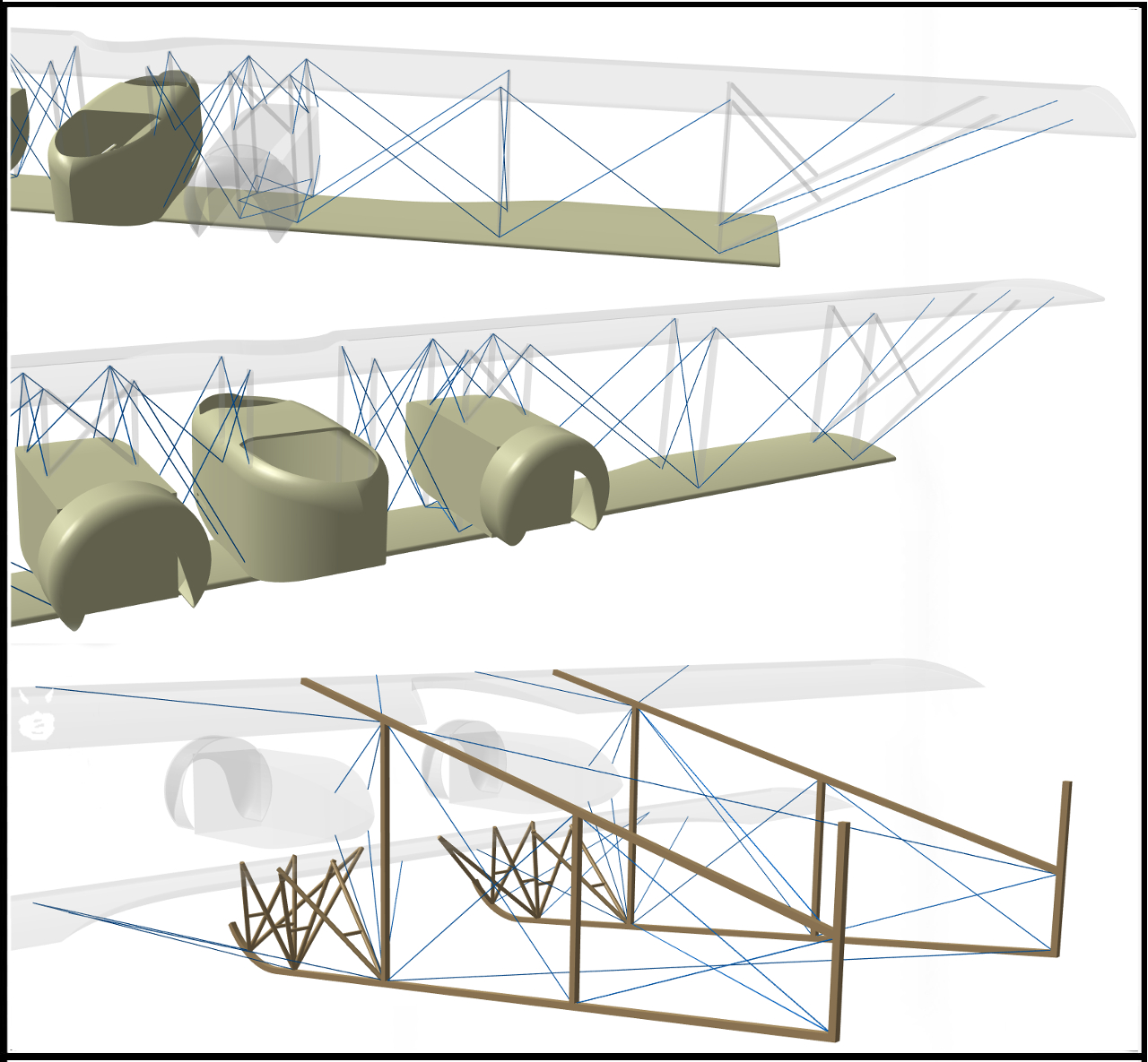 [Copper States Models 1/48] Caudron GIV - Page 3 GIVhaubans02