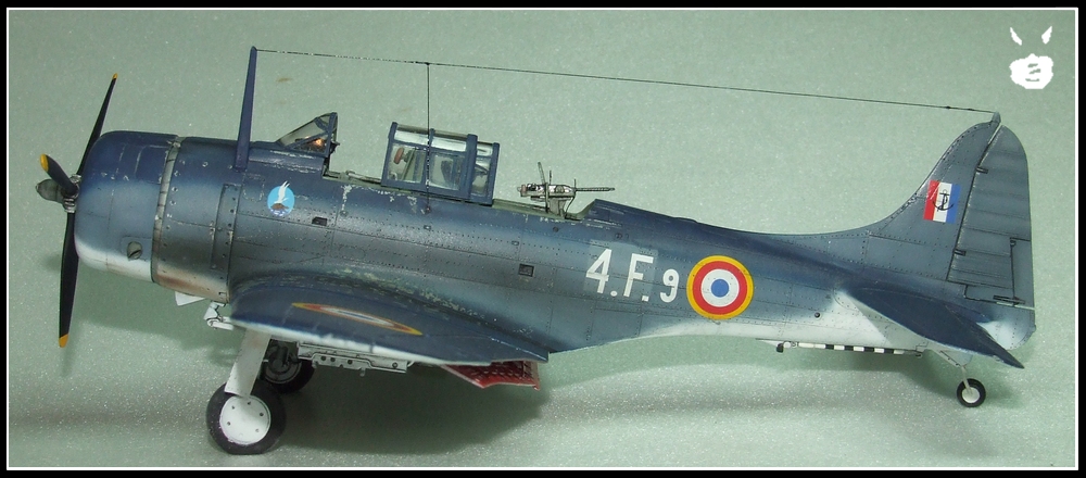 Douglass SBD-5 Dauntless - Flotille 4F Indochine 1947 SBD54