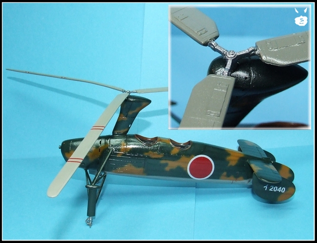 [CONCOURS HELICO] Kayaba Ka-Go  Ka 1 - AZ Model - 1/48: place aux juges ! - Page 4 Kago029