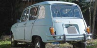 A Renault 3L et 4L 1962arriere