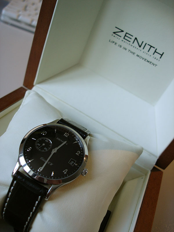 Arrivée ce matin : Zenith Elite HW Deb07