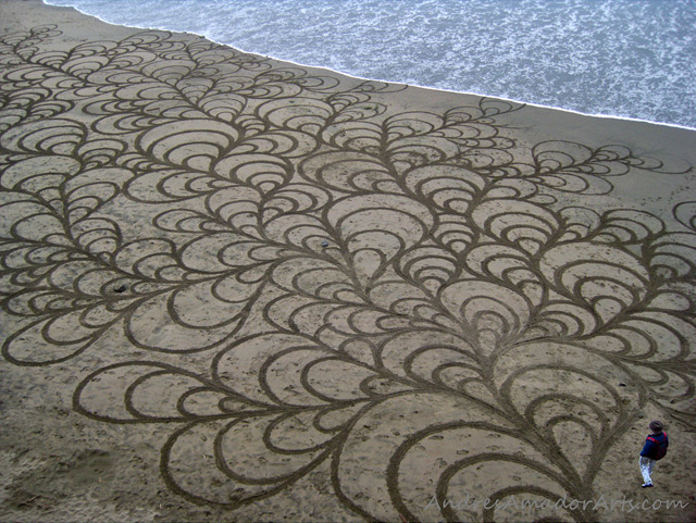 Impermanent Sand Paintings by Andres Amador Andres-1