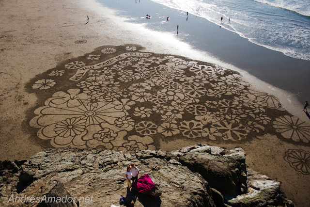 Impermanent Sand Paintings by Andres Amador Andres-3