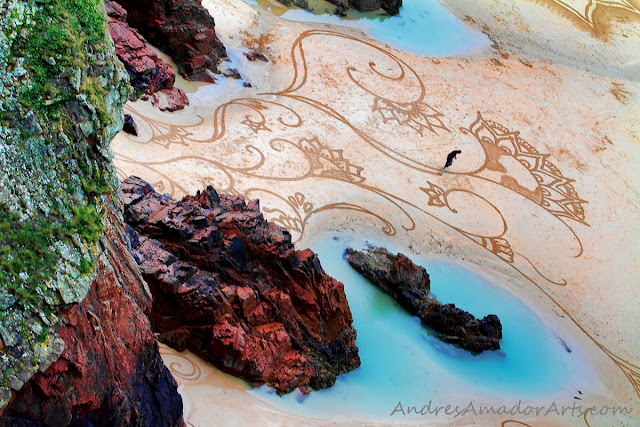 Impermanent Sand Paintings by Andres Amador Jersey-beach-art-sy-5-of-5