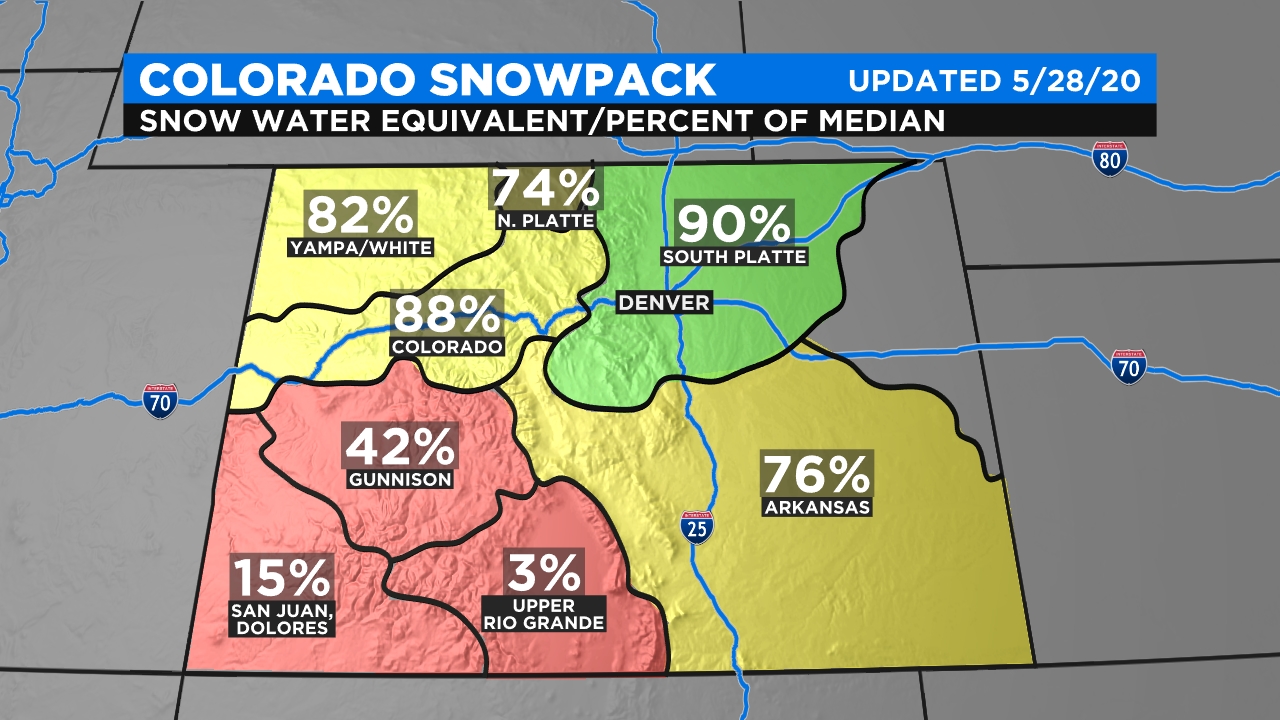 Latest Forecast: Winter Storm Warning Issued For Denver, Snow On The Way! Snowpack