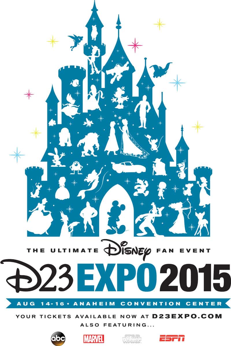 D23 EXPO D23Expo2015_Finalposter