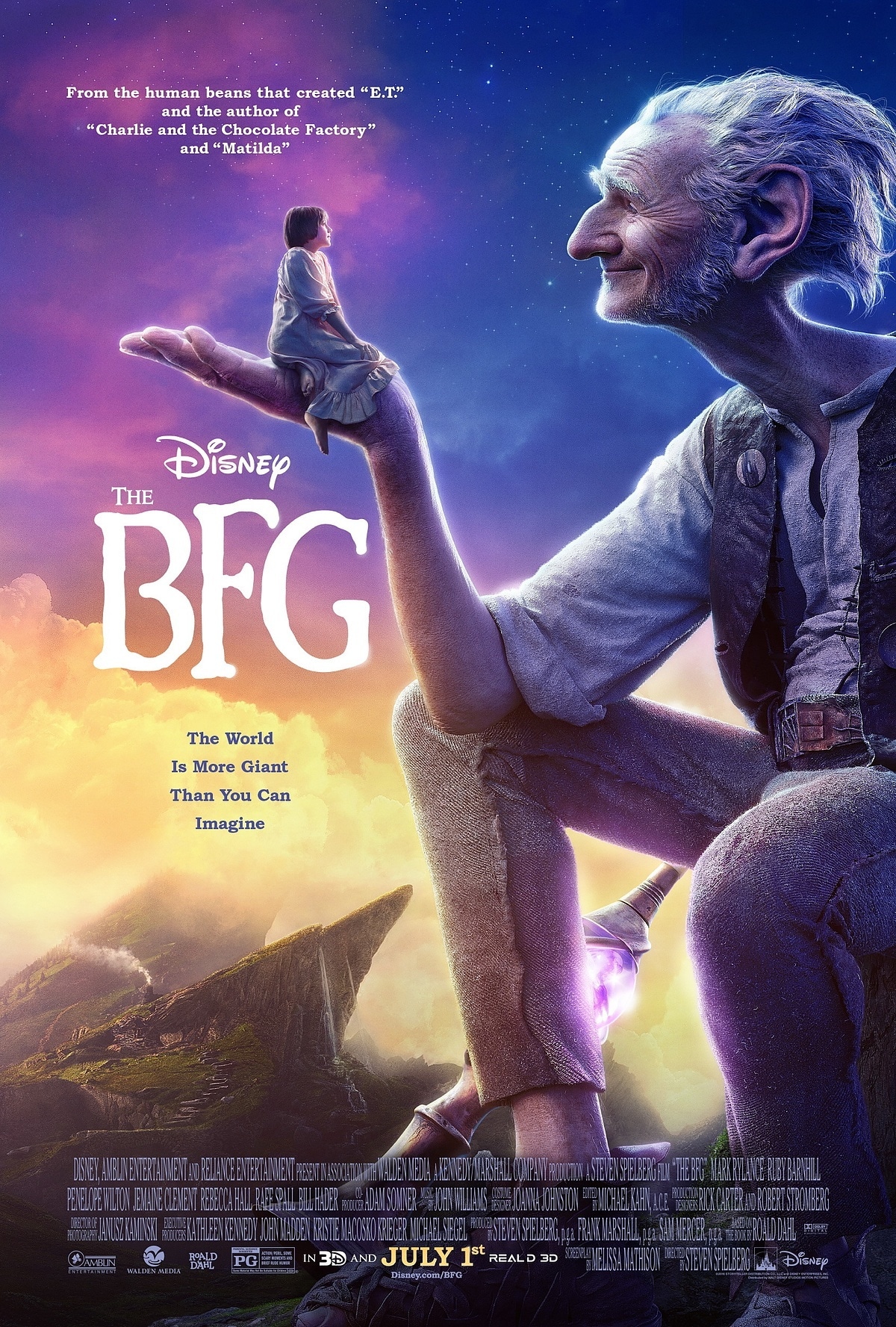 Il Grande Gigante Gentile (The BFG) - 1 gennaio 2017 - Pagina 2 The-BFG-The-Big-Friendly-Giant-Poster-2