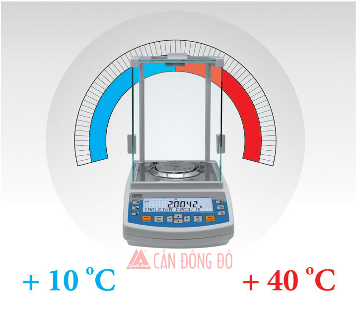 Cân phân tích chuẩn tự động AS220.R1 & AS220.R2 (220g/0,1mg) Temper