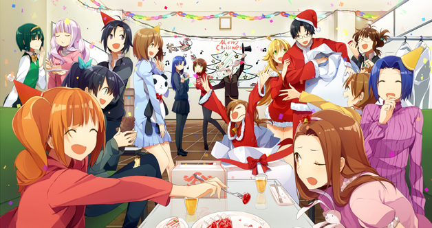 La Une de Manga-Fan ~ (N°63) Anime-christmas-party