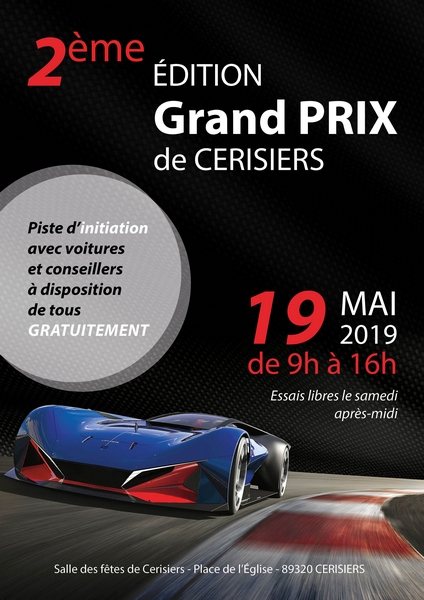 19 Mai 2019 : Deuxième Edition Grand Prix de Cerisiers (89) Affiche_2019_cerisiers_600px