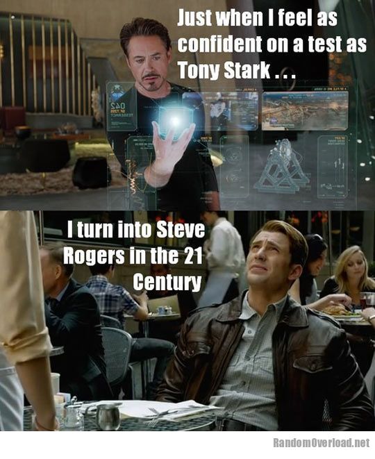 SuperWhoLockVengers Awesomeness C2a0funny-test-Tony-Stark-confident-Steve-Rogers