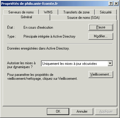 Configuration DNS et DDNS "tres Bonne" DNSProprieteDomaineGeneral