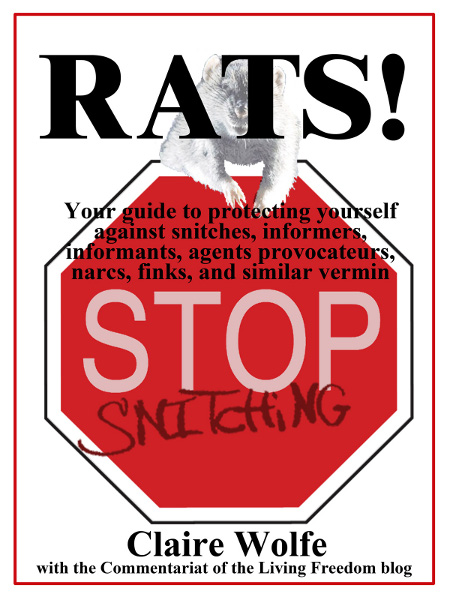 Via Anarcho-Capitalists' Forum: Claire Wolfe's FREE ebook, RATS! Rats-cover-450x600