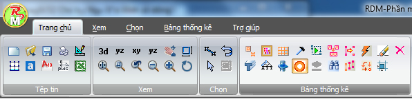 RDM - Phần mềm thống kê thép - tối ưu cắt thép 1