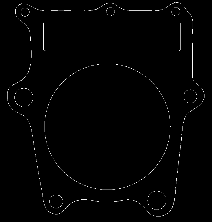 PREPA-600-95mm : Fabrication-Culasse double allumage  - Page 3 RenduDXF_embase