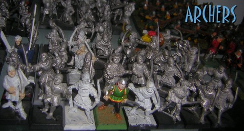 Mon armée Bretonnienne des années 80 Archers